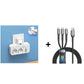 🔌 49% DE RÉDUCTION! 💡 Adaptateur Secteur UE 4 Prises – Interrupteurs Indépendants, Design Compact & Sécurité Maximale 🏠