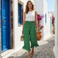 🔥 50 % de réduction aujourd'hui ! Pantalon ample à taille haute pour femme – Amincissant, confortable et chic
