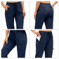 Pantalon de randonnée cargo léger, à séchage rapide, UPF 50+, pour femmes