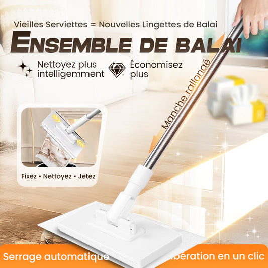 🎁55 % de réduction🧹✨ Balais à poussière jetables avec 50 à 250 lingettes – pratiques et efficaces💥🌟