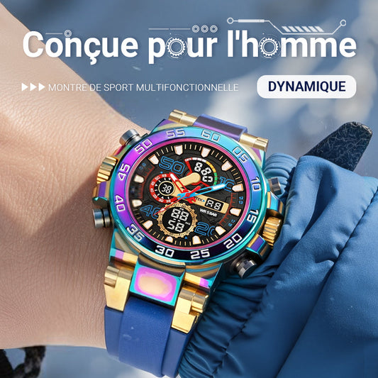 🔥VENTE LIMITÉE 50 % DE RÉDUCTION🔥Montre digitale multifonctionnelle LED étanche
