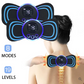 📢📢50 % de réduction !!!✨Masseur portable 8 modes + écran LCD : soulagement musculaire discret, rechargeable & sans fil ! 💆‍♀️⚡