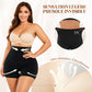 🏆Sous-vêtements féminins taille haute en soie glacée avec contrôle de l'abdomen Hip-lifting👑🌿