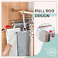 👑✨ Porte-Pantalons Multifonctionnel – Gain de Place et Pratique 🌟🏆