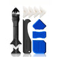 🎁🛍️ ACHETEZ 3, OBTENEZ 1 GRATUIT ! 🔩 9 Pièces d'Outils de Jointoiement en Silicone – Kit 3-en-1, Lame en V & Embouts Universels.