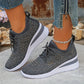 💎Chaussures de Sport Orthopédiques pour Femme – Cuir Haut de Gamme, Strass Élégants & Soutien Postural Médical✨👟