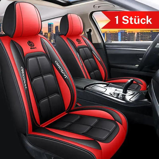 Housses de siège en cuir PU, jeu avant, universelles pour berlines, SUV et camions
