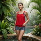 🏖️ Été brûlant - 50% de réduction 👙 Maillot de bain deux pièces à pois pour femme ✨