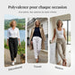 💎 50% DE RÉDUCTION ! 💎 Pantalon Décontracté à Jambe Droite – Coton & Lin Respirant, Taille Élastiquée & 6 Couleurs Disponibles 🌿👖