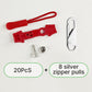 🧳 Kit de Réparation Fermeture Éclair – Installation Facile, Durable & Compatible avec Vêtements et Bagages 🧥✨📦