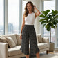 🔥 50 % de réduction aujourd'hui ! Pantalon ample à taille haute pour femme – Amincissant, confortable et chic
