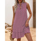 🎉Dernier jour de la promotion : 50 % de réduction 💃 Robe pour femme avec nœud et motif géométrique