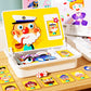 🧩 50% DE RÉDUCTION ! 🎨 Boîte à Puzzle Magnétique Enfant - Jeu Éducatif avec Planche à Dessin et Pièces Colorées 🖍️📦