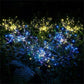 Lampe de feu d'artifice de jardin solaire étanche