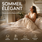 🛏️ PROMO LIMITÉE -50% ! ✨ Parure de Housse de Couette à Plis Pincés – Design Élégant, Tissu Mélangé Doux & Respirant, Teinte Kaki Apaisante, Plusieurs Tailles 🌙🌸
