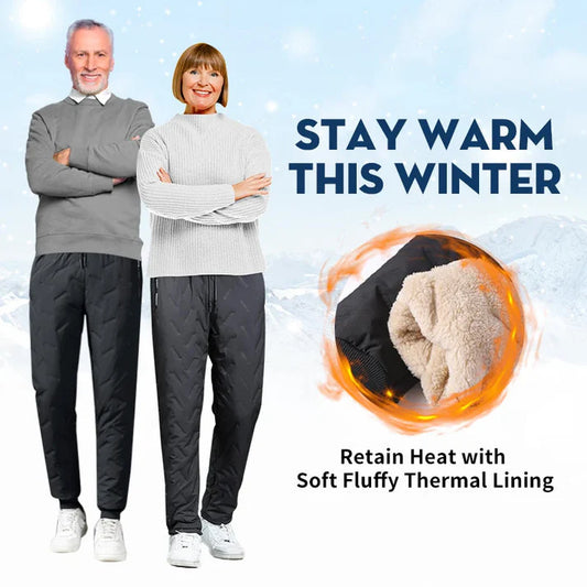 ❄️Pantalon de Jogging Thermique Unisexe🏃‍♂️Isolation Chaude et Confortable pour Sport ou Quotidien en Hiver📦
