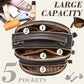 👜✨50 % de réduction 🔥Sac classique multi-compartiments à bandoulière large et ajustable en cuir