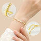 ✨✨Bracelet en bambou pour femme avec chaîne