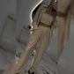 🌟👠Indispensable pour les fêtards brillants✨ Blazer éblouissant et pantalon large, élégant et grandiose, parfait pour les fêtes !