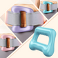 Anneau de Massage Vibrant 5 Vitesses Professionnel pour Brûler les Graisses avec Style de Recharge