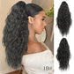 ⏳Réduction limitée de 49%🎁18 Inch Curly Wavy Frizzy Hair Extension with Ponytail