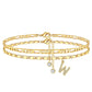 💐50% DE RÉDUCTION ! Bracelet de Cheville 2 Pièces – Style Superposé Tendance 💃🌟【Prix Exceptionnel】
