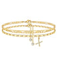 💐50% DE RÉDUCTION ! Bracelet de Cheville 2 Pièces – Style Superposé Tendance 💃🌟【Prix Exceptionnel】