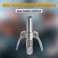 🛢️ 50% DE RÉDUCTION! 🔧 Coupleur de Graisseur à Double Poignée Haute Pression – Connexion Universelle, Robuste & Anti-Fuite pour Atelier ⚙️