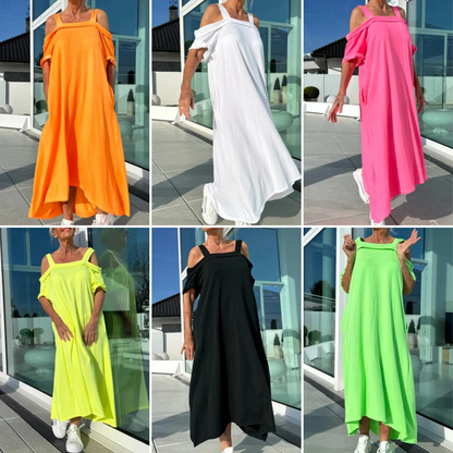 🔥Offre d'été🔥Robe décontractée sans bretelles pour femmes(🚀50% de réduction)