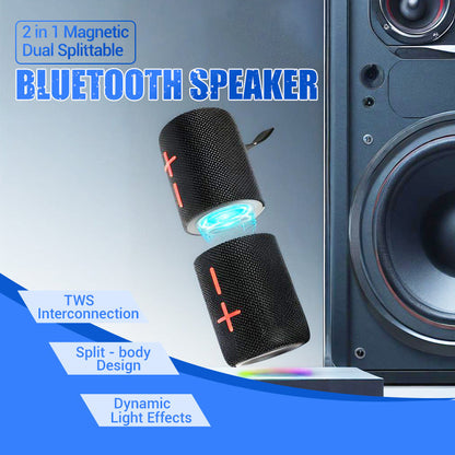 📢Durée limitée 50% de réduction🎶Enceinte Bluetooth Magnétique 2-en-1 Séparable