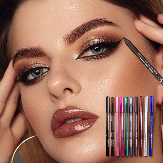 💄Regard Intense & Colouré - 10 crayons à paupières gel - Offre limitée dans le temps !🎯👁️‍🗨️