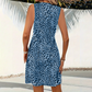 🐆 PROMO LIMITÉE 50% DE RÉDUCTION ! 💥 Robe Mini Léopard Col V – Imprimé Audacieux, Coupe Flatteuse, Look Féminin ✨