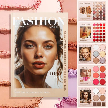 ⏳Spécial à durée limitée⏰Palette de maquillage de type livre à 5 couches avec 67 teintes professionnelles🎨