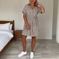 ⏳Spécial à durée limitée⏰Robe décontractée à col en V et manches courtes👗