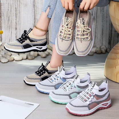 🔥Nouveau modèle 2026 🔥👟Chaussures de course à lacets décontractées pour femmes