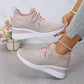 💎Chaussures de Sport Orthopédiques pour Femme – Cuir Haut de Gamme, Strass Élégants & Soutien Postural Médical✨👟
