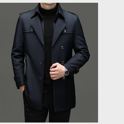 🔥 50% KORTING ! 🧥 Coupe-vent mi-long doublure amovible homme