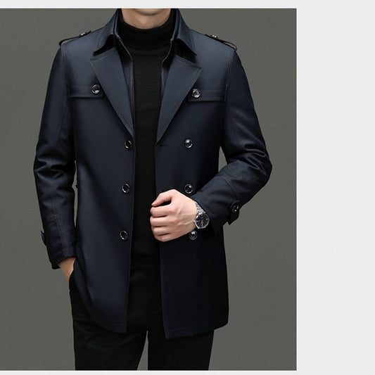 🔥 50% KORTING ! 🧥 Coupe-vent mi-long doublure amovible homme