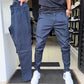 Pantalon décontracté extensible de haute qualité pour homme, couleur unie