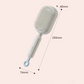 Brosse à cheveux portable à coussin d'air
