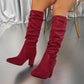 👢 50% DE RÉDUCTION ! 💥 Bottes à Talons Hauts pour Femmes - Design Élégant et Confortable pour Tenue de Soirée ou Bureau, Semelle Anti-Dérapante 💃✨