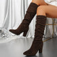 👢 50% DE RÉDUCTION ! 💥 Bottes à Talons Hauts pour Femmes - Design Élégant et Confortable pour Tenue de Soirée ou Bureau, Semelle Anti-Dérapante 💃✨