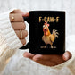 🏆50 % de réduction ⚡ Plus de 50 000 exemplaires vendus ! Presque épuisé ! 💥 Mug humoristique « F-Caw-F »