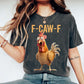🔥 T-shirt graphique unisexe amusant et ludique