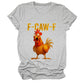 🔥 T-shirt graphique unisexe amusant et ludique