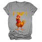 🔥 T-shirt graphique unisexe amusant et ludique