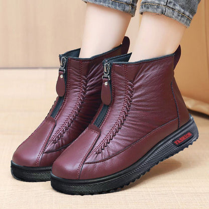 ❄️✨Bottines d'hiver chaudes avec fermeture éclair pour femmes