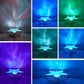 Projecteur lumineux de vagues océaniques en forme d'étoile de mer