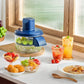 📢📢50% DE RÉDUCTION !! ⏰ Éplucheur Électrique Transparent – PC & Lames Inox – Moteur Cuivre & 5 Lames for Cuisine