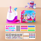 🎄 50% RÉDUCTION MAINTENANT ! ✨ Kit de Bulles DIY avec Pompe - 200mL Solution & 6 Accessoires, Heures de Jeu Créatif 🫧🌟